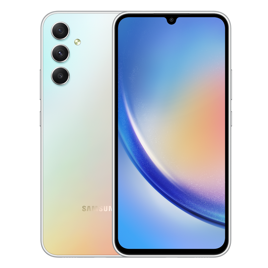 Samsung Galaxy A34 5G | 6.6" | 6GB RAM | 128GB | Color Plateado - Multimax